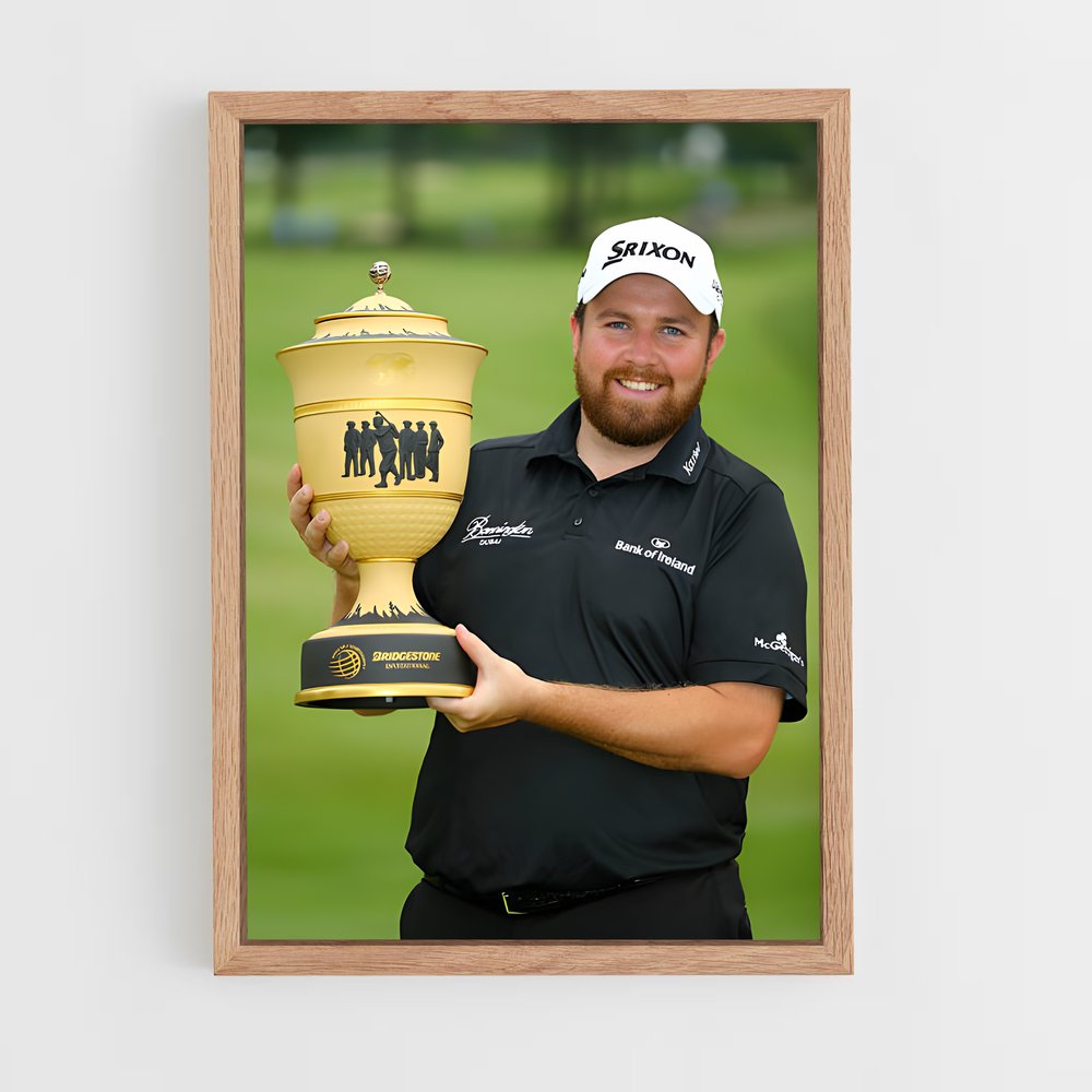 Poster Le Triomphe de Shane – affiche Golf (vue 4)